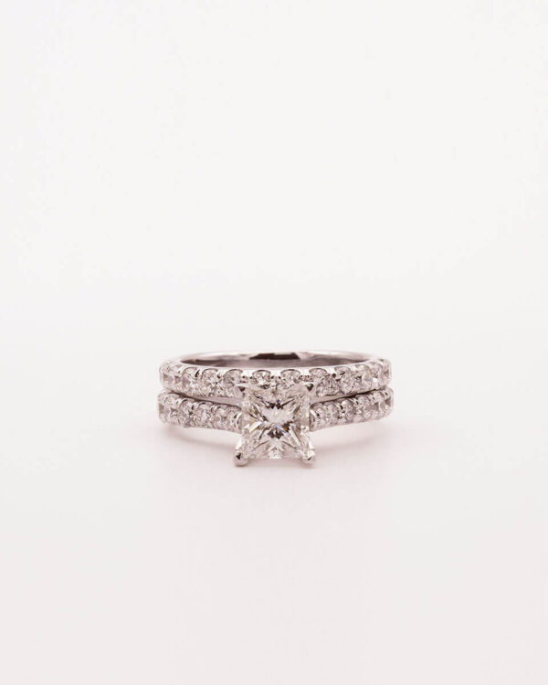 Princess Cut 24ct Diamond Ring