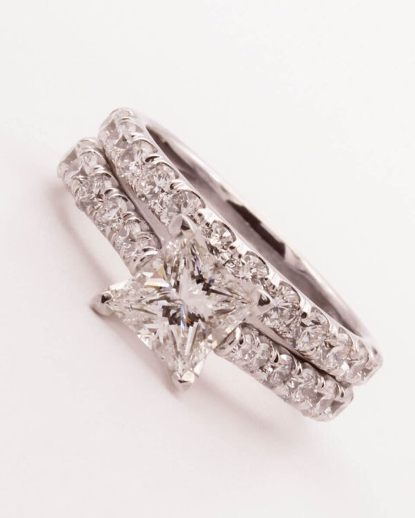 Princess Cut 24ct Diamond Ring - Image 3